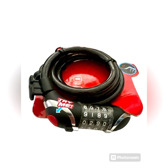 Schwinn Combination Lighted Cable Lock NWT - Picture 2 of 7